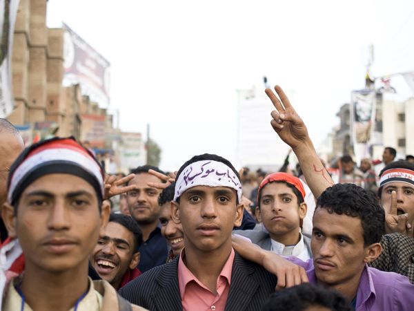 Протестанты в Йемене