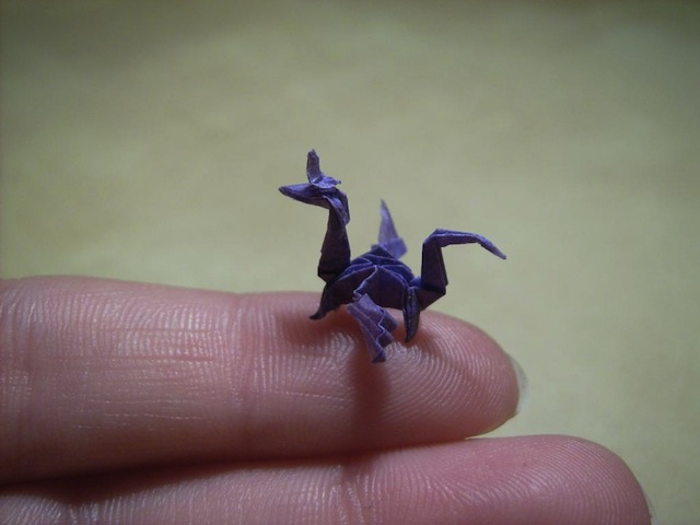 миниатюрные животные оригами