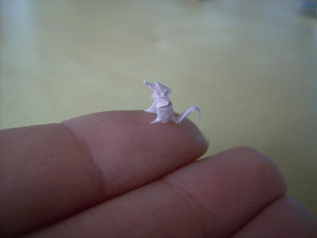миниатюрные животные оригами