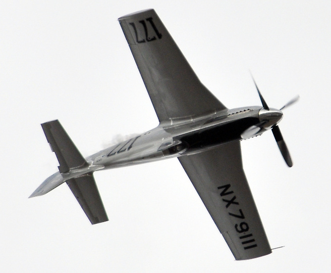 P-51 Mustang на авиашоу в Неваде
