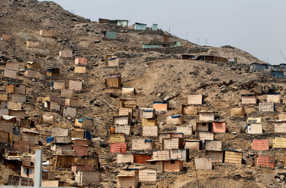 Трущобный район Лимы