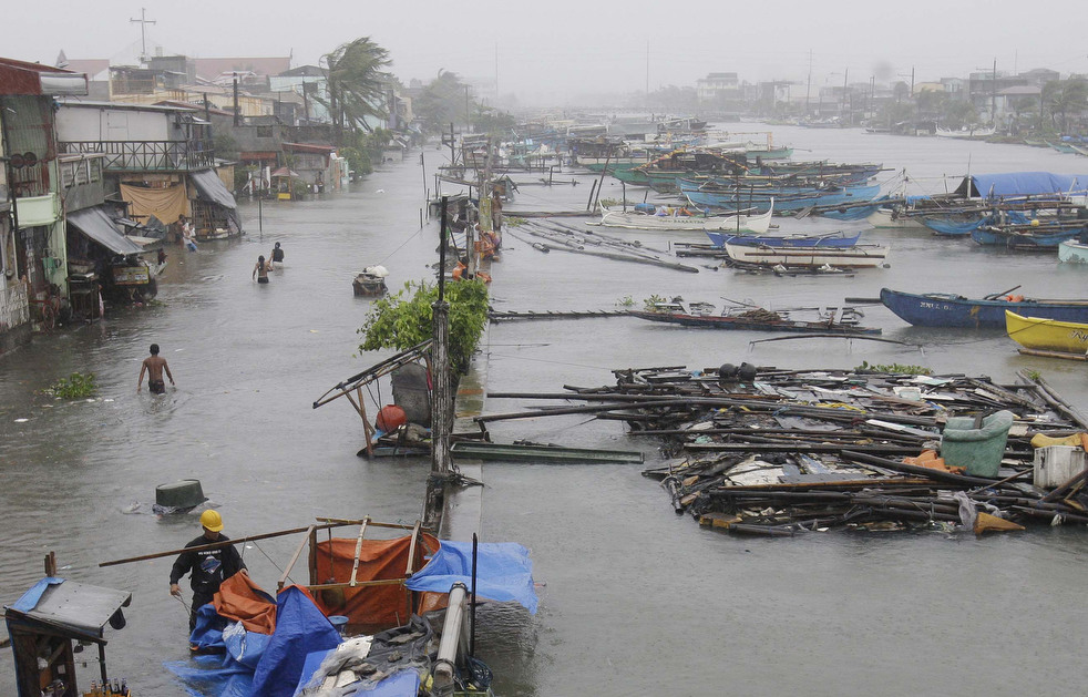 Тайфун в Филиппинах