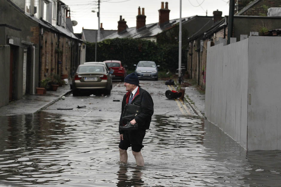 Наводнение в Дублине