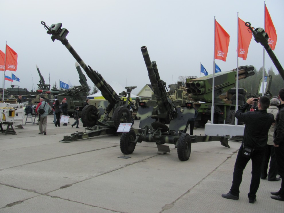Выставка военной техники в Нижнем Тагиле