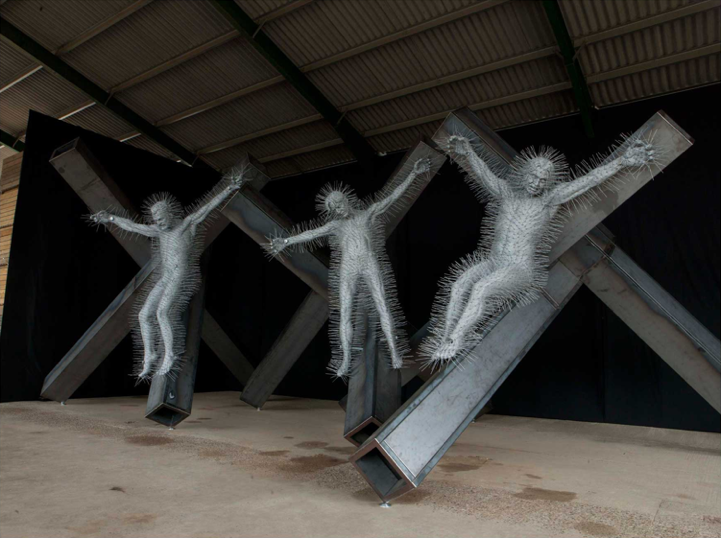 Скульптуры Дэвида Мэка