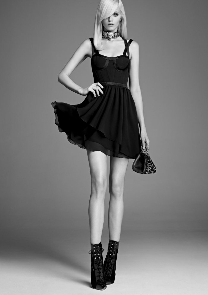 Эбби Ли Кершо в рекламе Versace