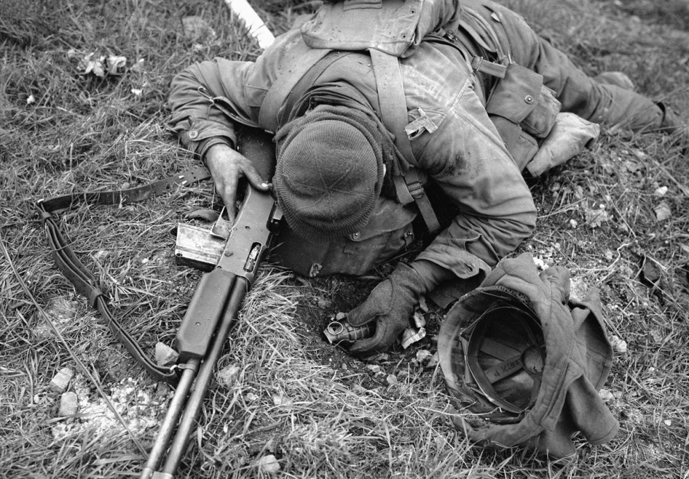 Американский солдат, погибший во Второй мировой войне