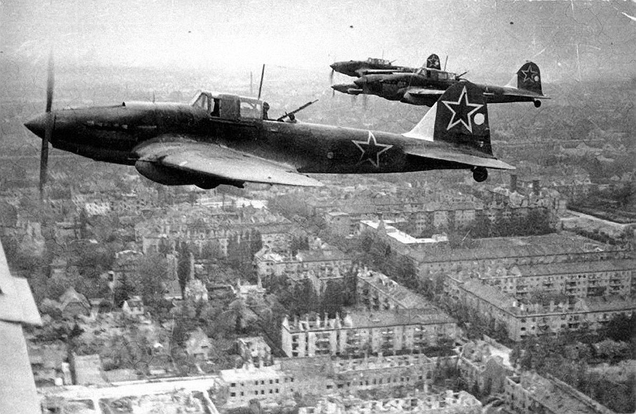 Советские штурмовики Ильюшин Ил-2