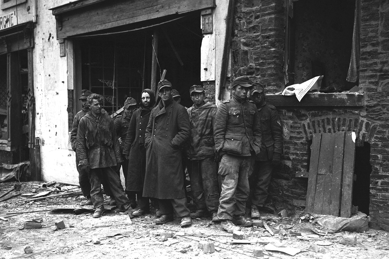 Пленные немецкие солдаты во Второй мировой войне