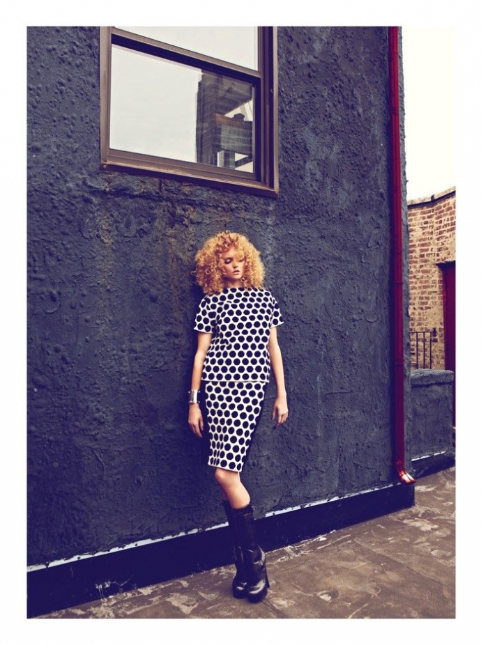 Лили Коул для Harper’s Bazaar