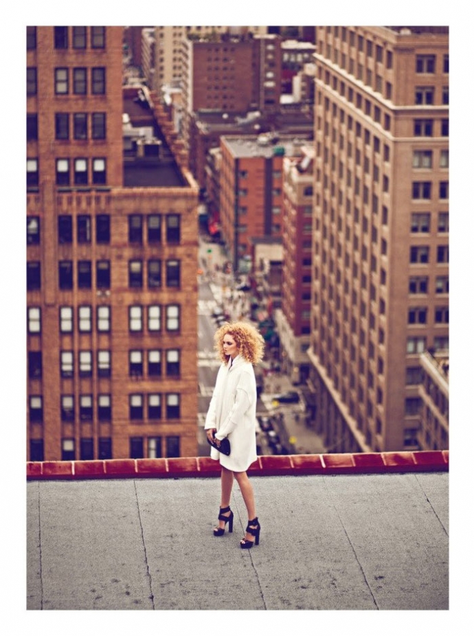 Лили Коул для Harper’s Bazaar
