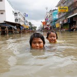 Сильное наводнение в Таиланде