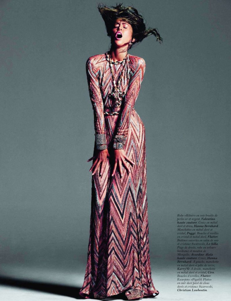 Ракель Циммерманн в Vogue Paris, ноябрь 2011.