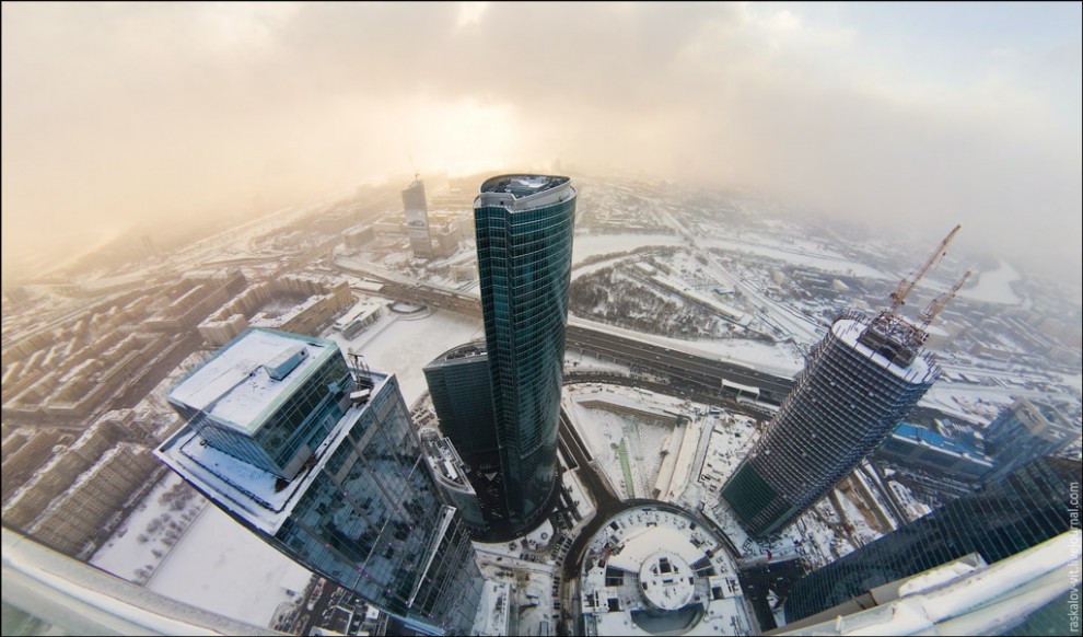 Москва-Сити, панорама Москвы