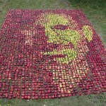 Яблочный портрет Стива Джобса 