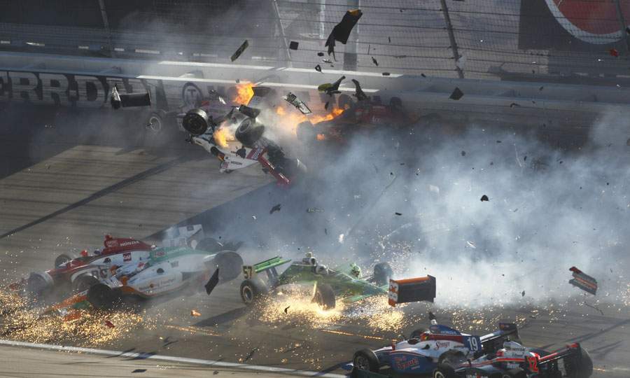 Катастрофа на гонках в Лас-Вегасе
