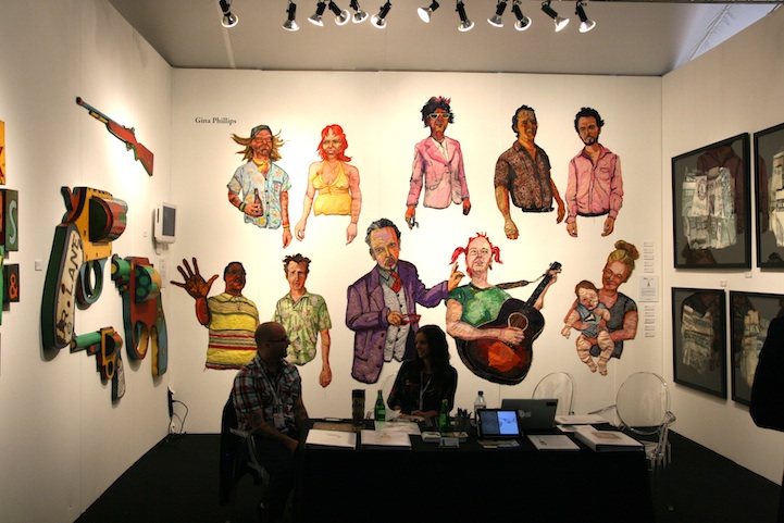 Работы с ярмарки современного искусства в Лос-Анджелесе