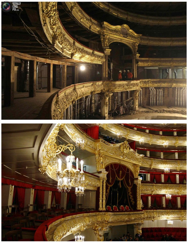 Бельэтаж Большого театра в Москве