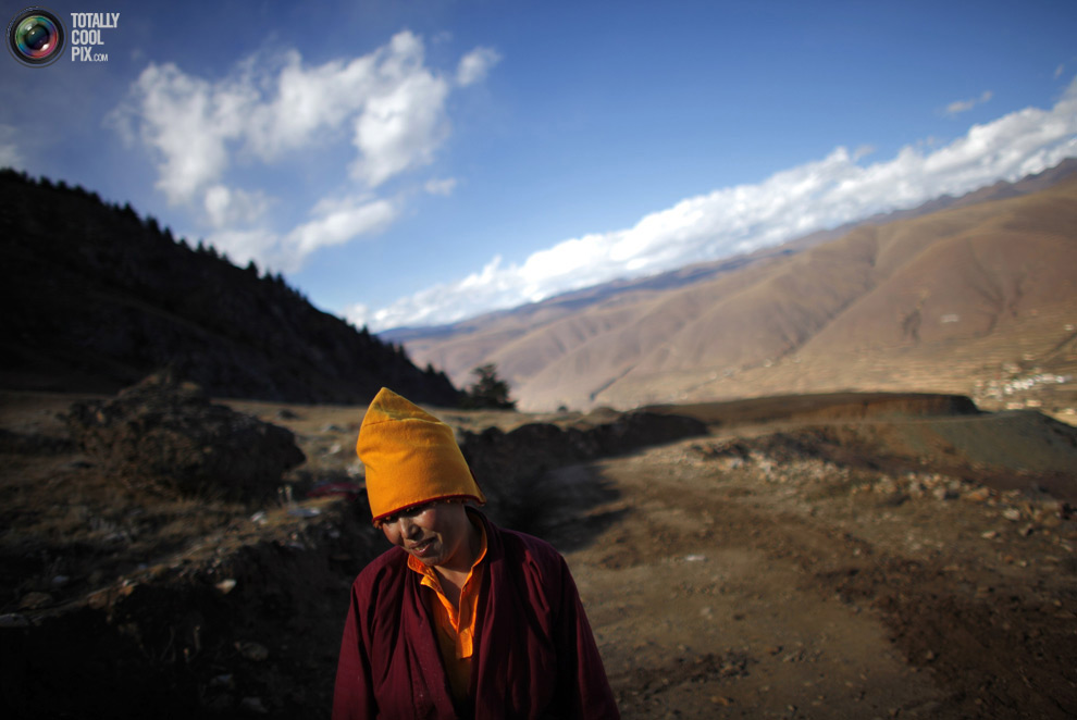 Тибетская буддийская монахиня