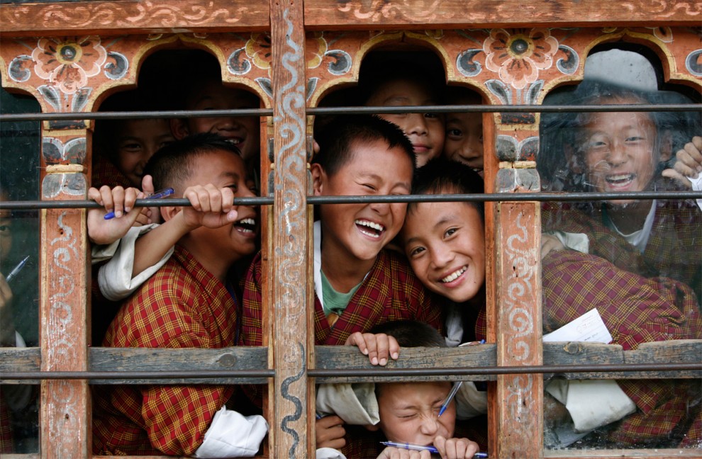 Школа в Бутане