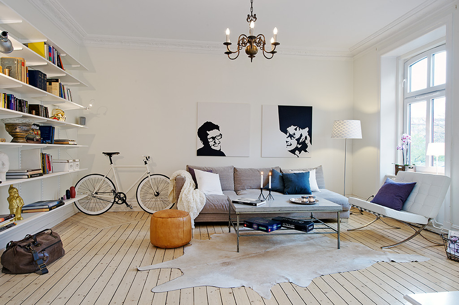 Трехкомнатная квартира в Гетеборге, Швеция