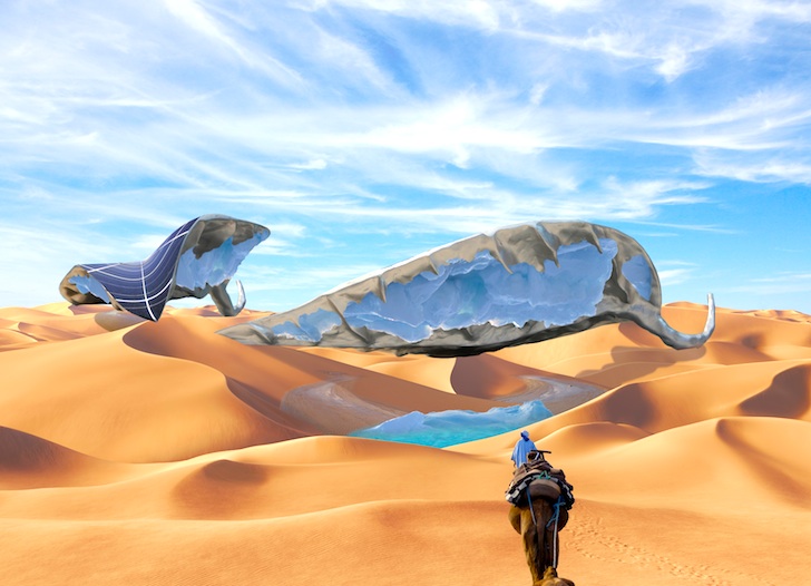 SunGlacier: лед в пустыне