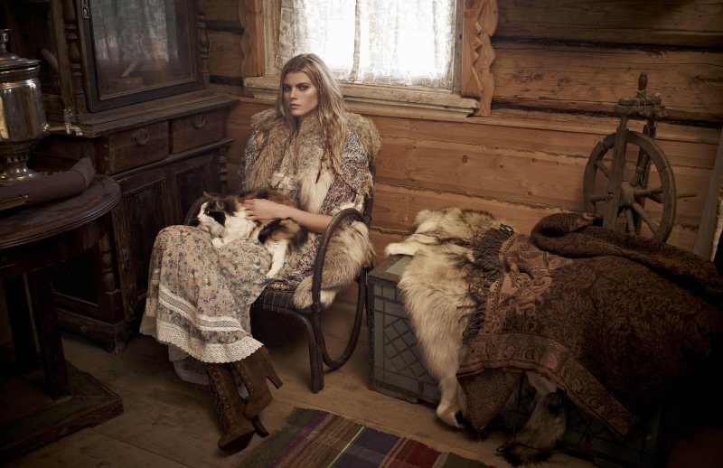 Марина Линчук в Vogue Russia, ноябрь 2011.