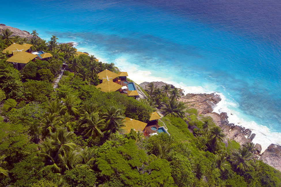 Отель Fregate Island Private на Сейшелах.