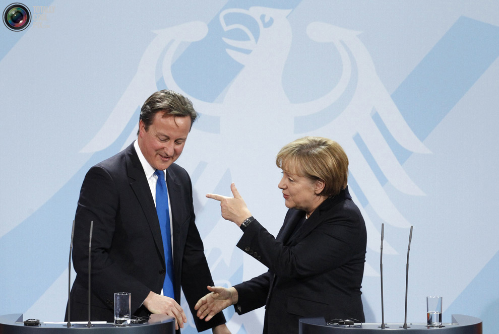 Меркель и Кэмерон