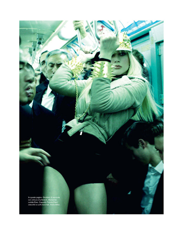 Ракель Циммерман в Vogue Italia, ноябрь 2011.