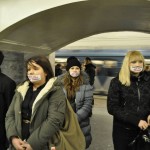 Флешмоб «Мой голос украли» в Московском метрополитене