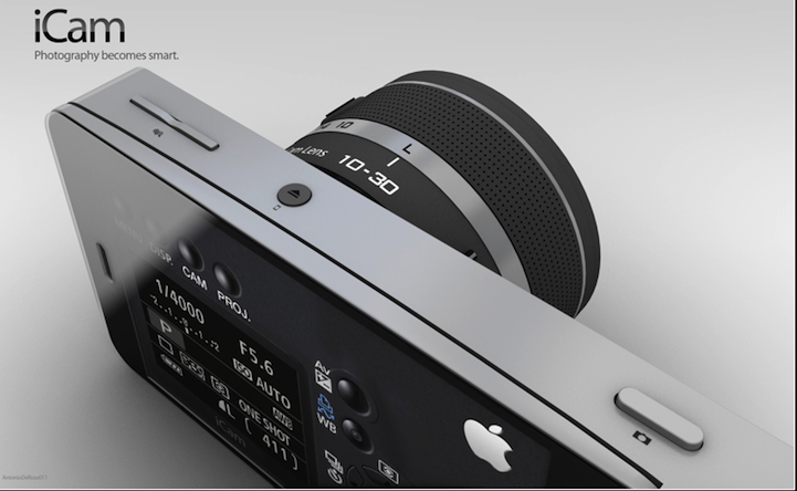Новый объектив-футляр для iPhone.