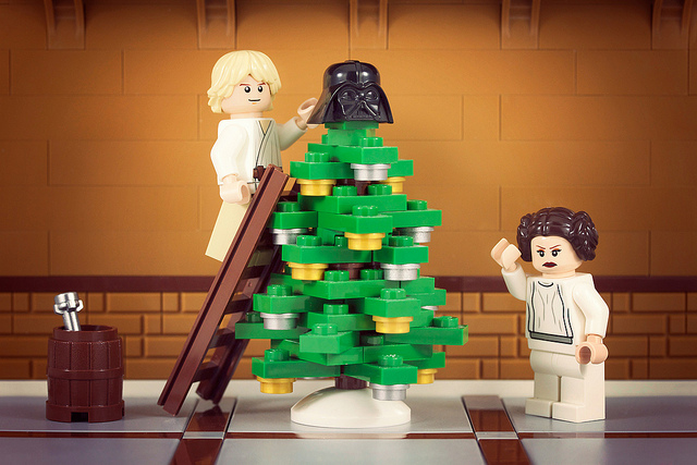 Новогодние Лего-фантазии. (Chris McVeigh)