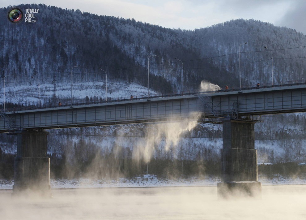 Мост в Красноярске