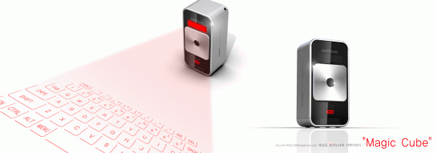 Проекционная клавиатура Celluon Magic Cube.