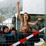 FEMEN в Давосе
