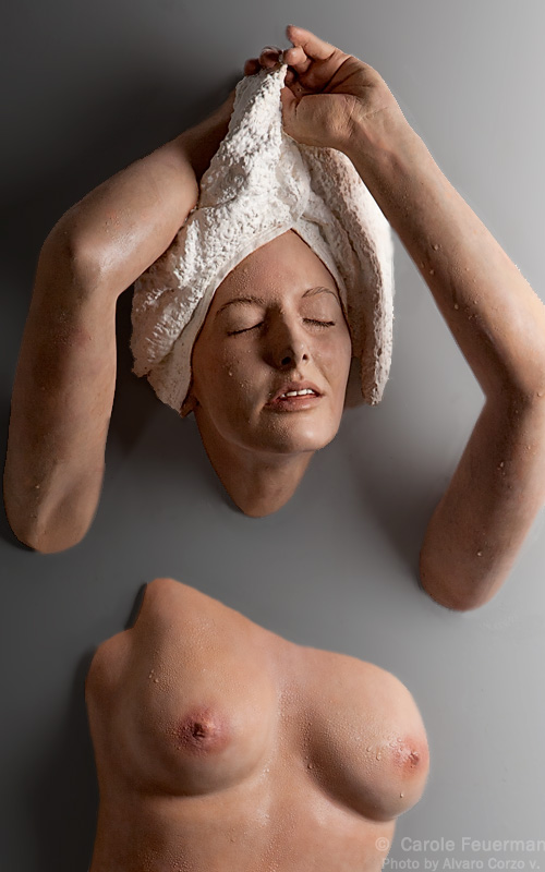 Гиперреалистичная скульптура Кэрол Ферман.