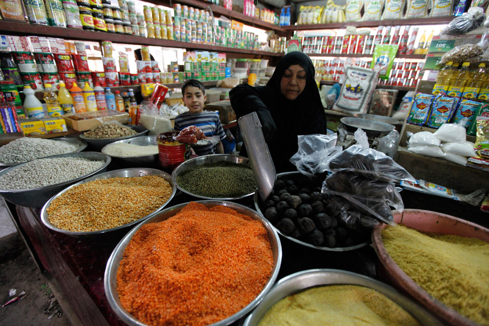 Уличный рынок в Багдаде