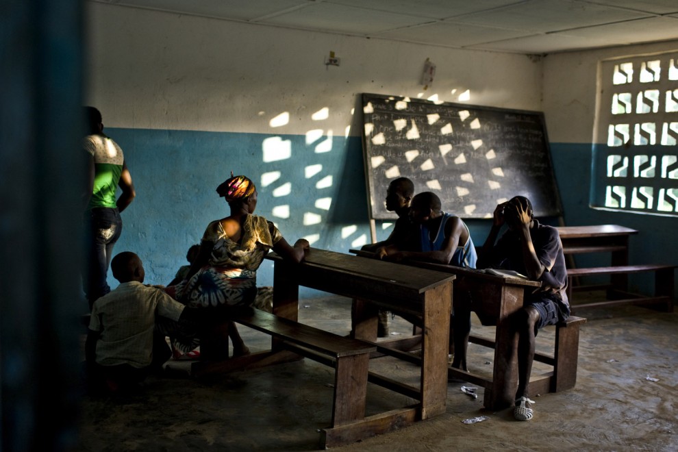 Школа в Либерии