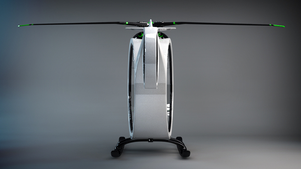 Ультрасовременный персональный вертолет Zero.