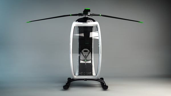 Ультрасовременный персональный вертолет Zero.