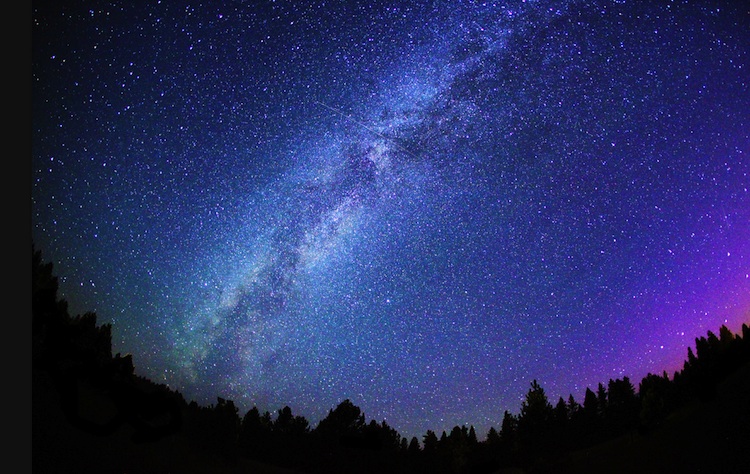 Фотография звездного неба. (Royce Bair)