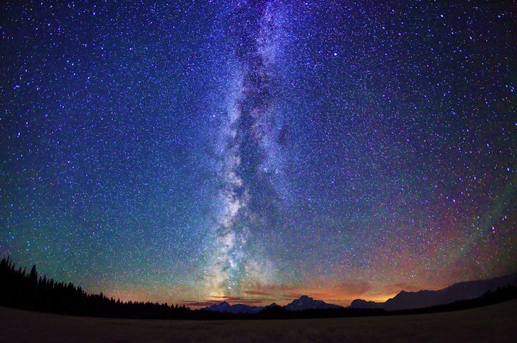 Фотография звездного неба. (Royce Bair)