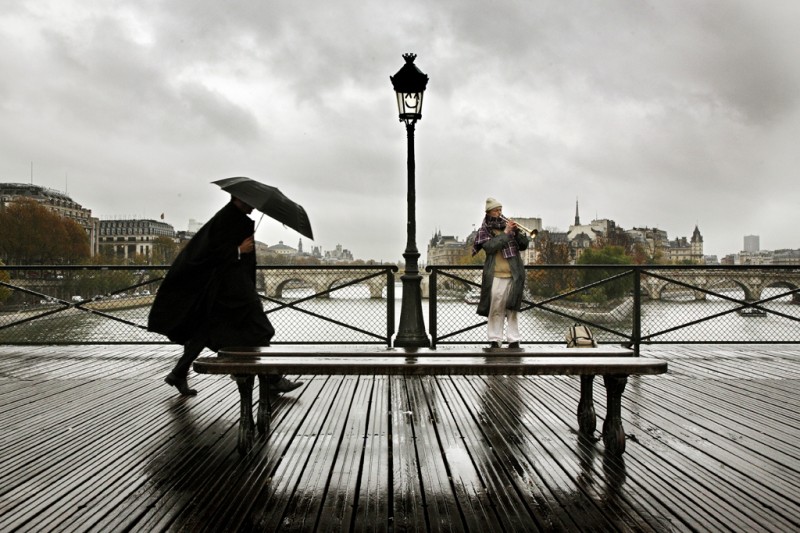 Дождливый Париж