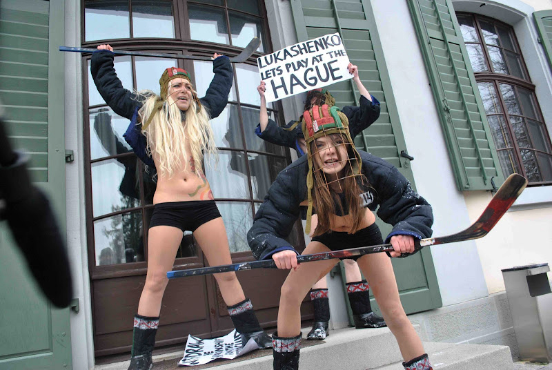 Femen в Цюрихе