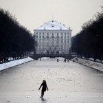 Европа в снегу
