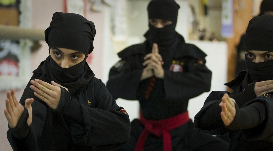 Иранские женщины-ниндзя