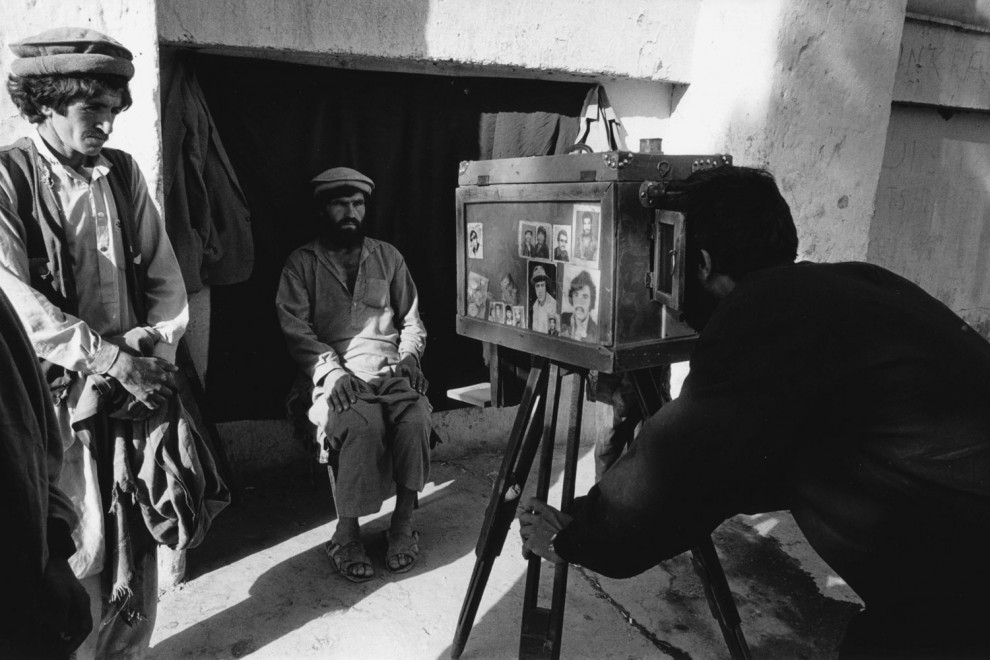 Афганский ящичный фотоаппарат 
