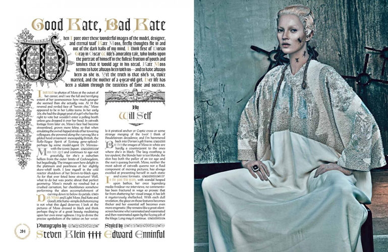 Кейт Мосс в W Magazine, март 2012