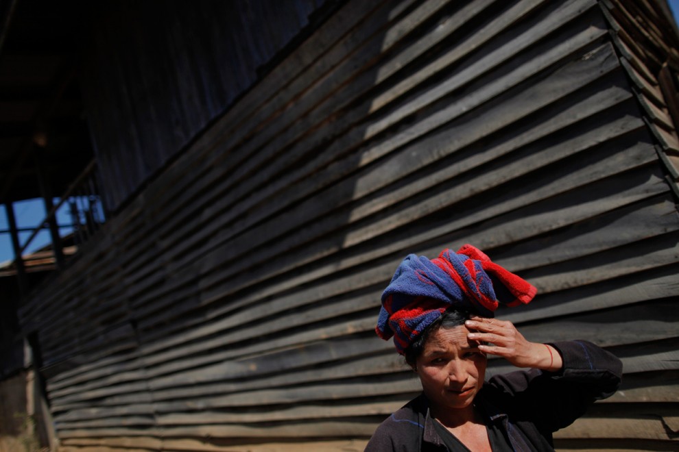 Жительница Мьянмы